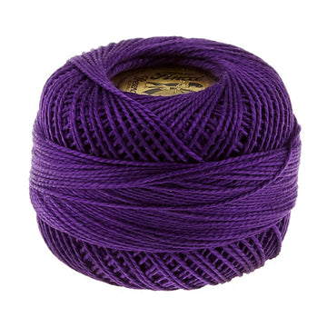 Presencia Perle Cotton Thread Size 8 Very Dark Lavender