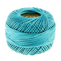 Presencia Perle Cotton Thread Size 8 Very Dark Turquoise