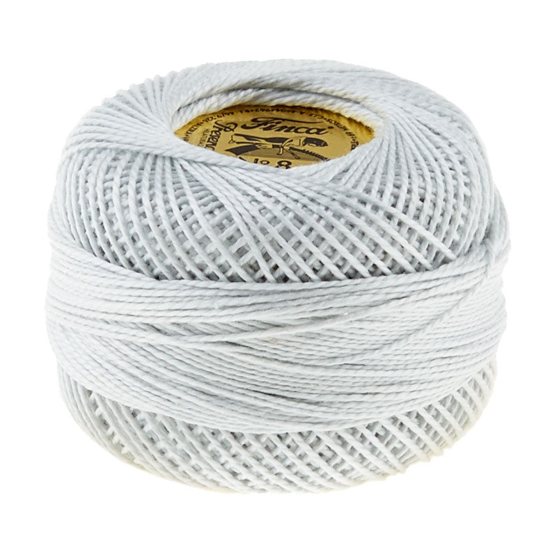 Presencia Perle Cotton Thread Size 8 Very Light Pewter