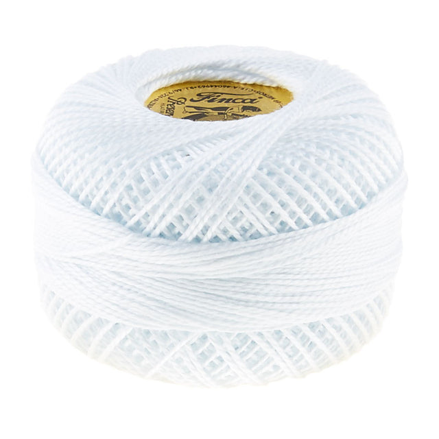 Presencia Perle Cotton Thread Size 8 White