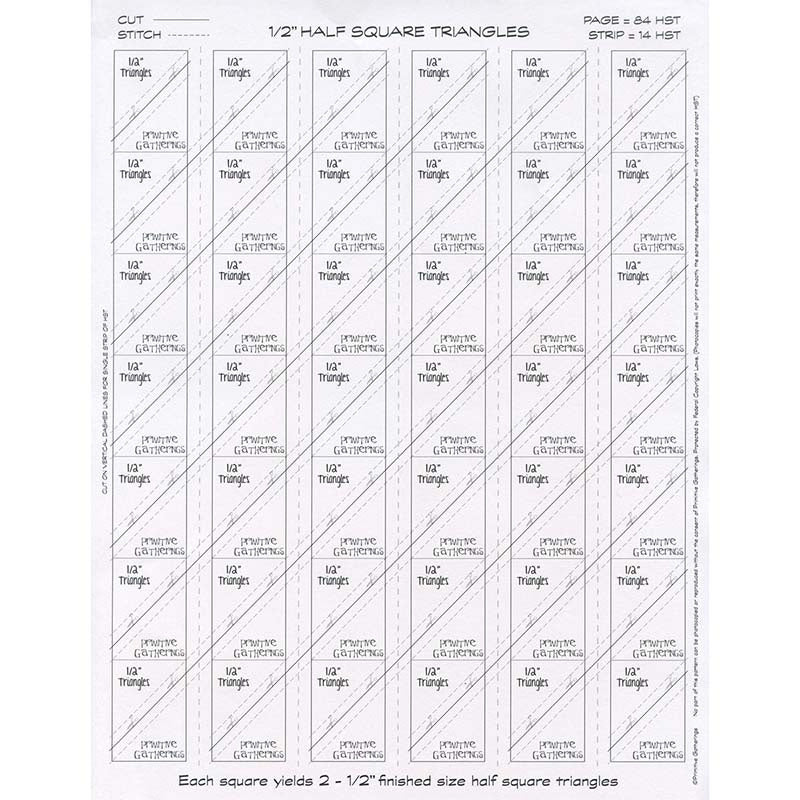 Primitive Gatherings Small Variety Pack Finished Triangle Paper Primary Image