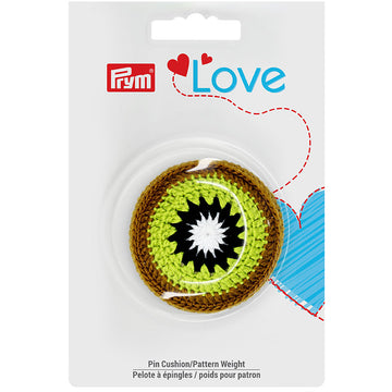 Prym LOVE Pin Cushion/Pattern Weight - Kiwi Alternative View #2