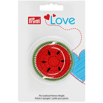 Prym LOVE Pin Cushion/Pattern Weight - Melon