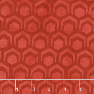 Pura Vida Batiks - Turtle Shell Strawberry Daiquiri Yardage