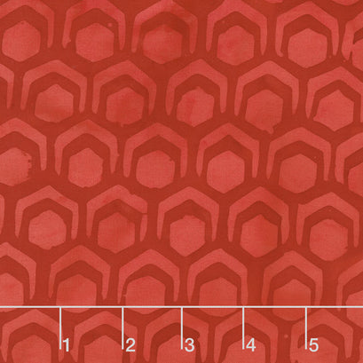 Pura Vida Batiks - Turtle Shell Strawberry Daiquiri Yardage