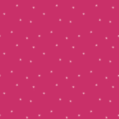 Pure Delight - Daisy Raspberry Yardage