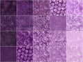 Purple Passion Batiks Strips