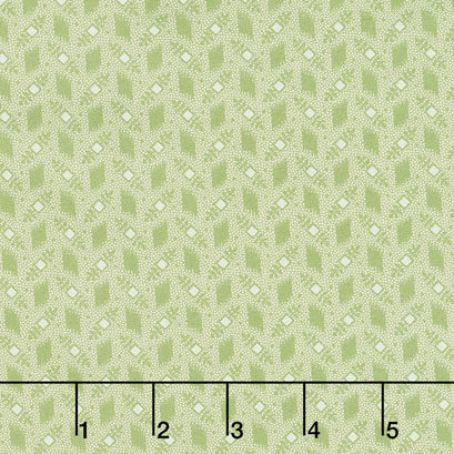 Purple Passion - Boxleaf Light Green Yardage