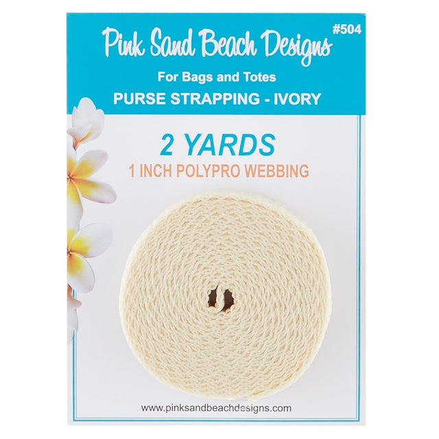 Purse Strapping - Ivory