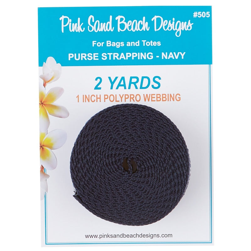 Purse Strapping - Navy