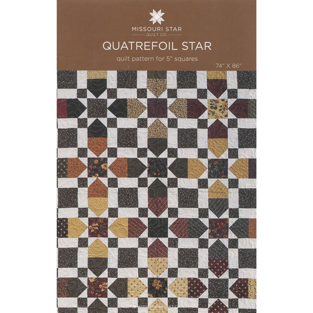 Quatrefoil Star Quilt Pattern by Missouri Star