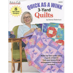 Quick as a Wink 3-Yard Quilts Book Primary Image