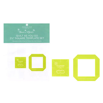 Quilt As You Go 2 1/2" Square Template by Daisy & Grace for Missouri Star Quilt Company