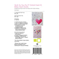 Quilt As You Go 3" Ombre Heart & Baby Heart Quilt Pattern by Missouri Star