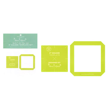 Quilt As You Go 5" Square Template by Daisy & Grace for Missouri Star Quilt Company