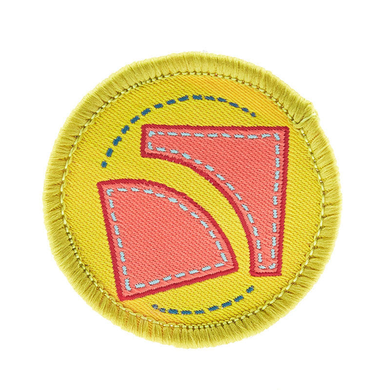 Quilt Cadets Merit Badge - Curved Sewing Badge Primary Image