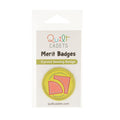 Quilt Cadets Merit Badge - Curved Sewing Badge