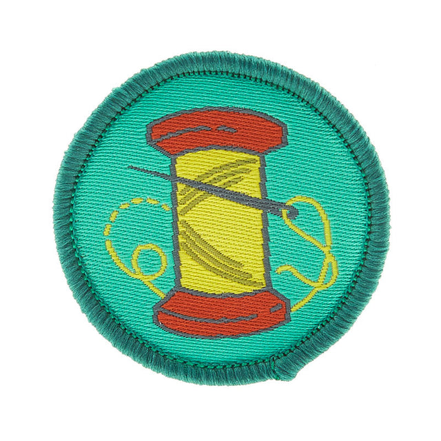 Quilt Cadets Merit Badge - Hand Sewing Badge Primary Image