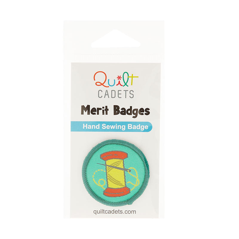 Quilt Cadets Merit Badge - Hand Sewing Badge Alternative View #1