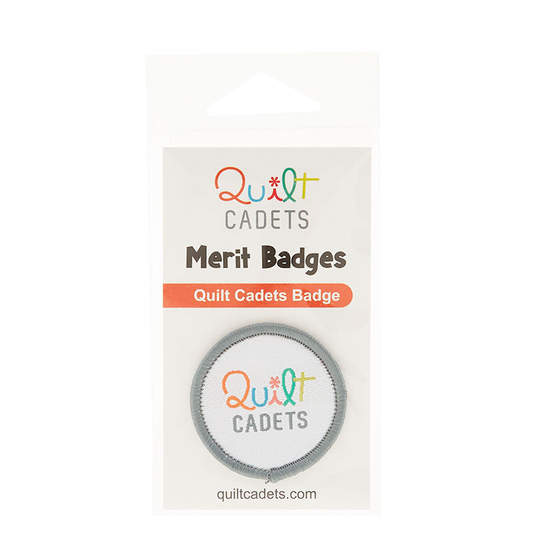 Quilt Cadets Merit Badge - Logo Badge Alternative View #1