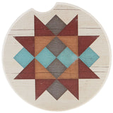 Quilt Car Coaster - Friendship Star Primary Image