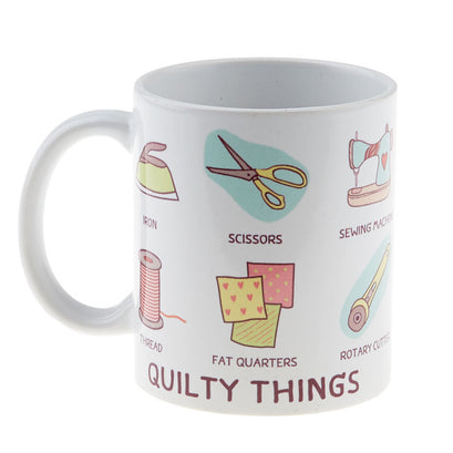Quilt Happy - Quilty Things Mug