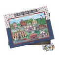Quilt Shop Village Puzzle