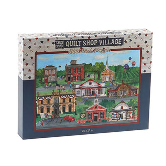 Quilt Shop Village Puzzle