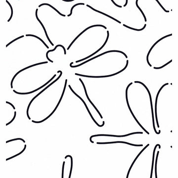 Quilt Stencil Dragonfly Stipple