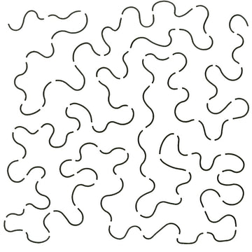 Quilt Stencil Large Stipple