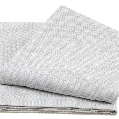 Quilter's Basic Harmony - Dot in a Circle Light Gray 2 Yard Cut