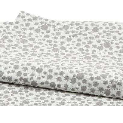 Quilters Combination 4518 - Round Buds White 2 Yard Cut