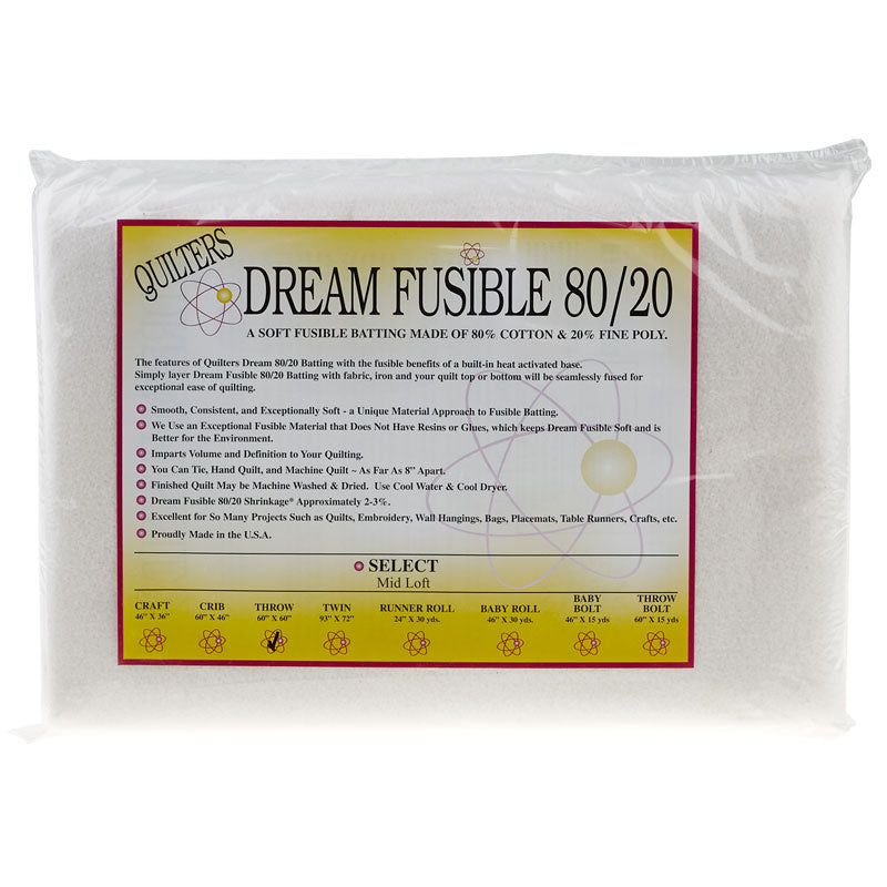Quilter's Dream Fusion Throw Batting Primary Image