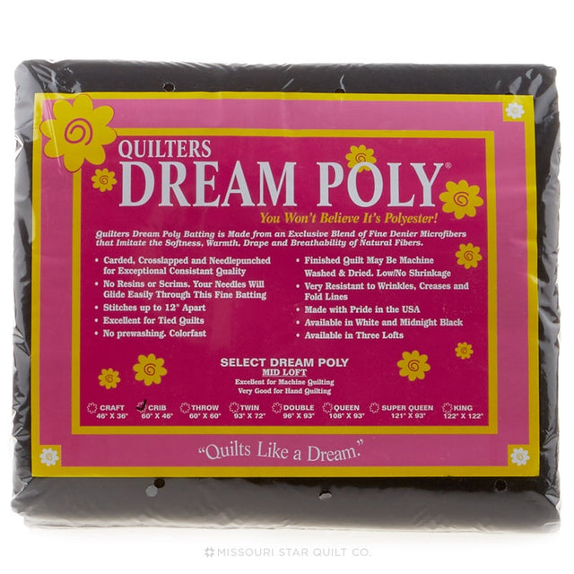 Quilter's Dream Poly Select Midnight Crib Batting