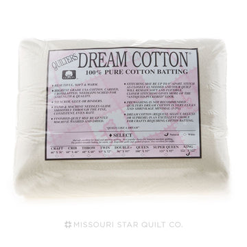 Quilter's Dream Select Natural Cotton King Batting
