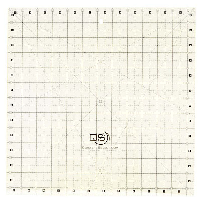 Quilters Select Non-Slip Ruler - 12.5" x 12.5"
