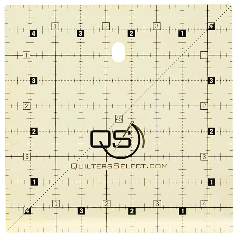4.5 Ruler Quilters Select Non-Slip Ruler - 4.5