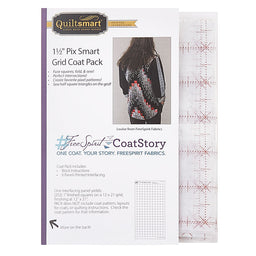 Quiltsmart 1 1/2" Grid Fusible Interfacing Coat Pack