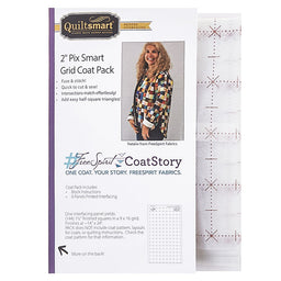 Quiltsmart 2" Grid Fusible Interfacing Coat Pack Primary Image