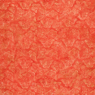 Radiance Batiks - Wild Butterfly Watermelon Yardage