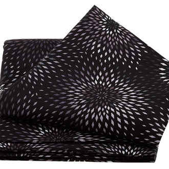 Radiance - Swirls Black Bright 108" Wide 3 Yard Cut