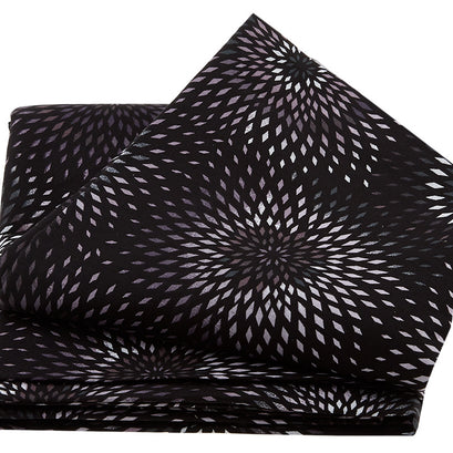 Radiance - Swirls Black Bright 108" Wide 3 Yard Cut