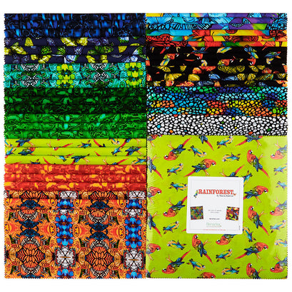 Rainforest Favorites 10" Squares
