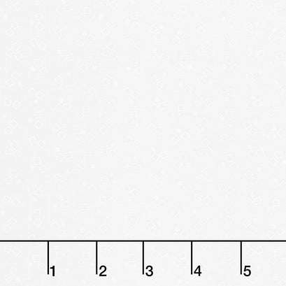 Ramblings - Double Boxes White on White Yardage