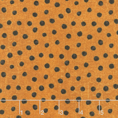 Raven's Claw - Dotty Dark Orange Yardage