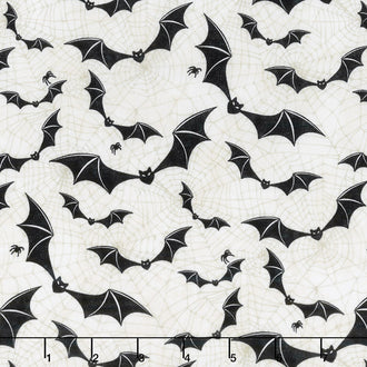 Raven's Claw - Going Batty Cream Yardage