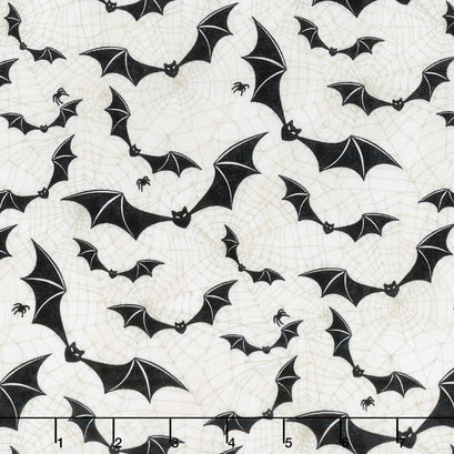 Raven's Claw - Going Batty Cream Yardage