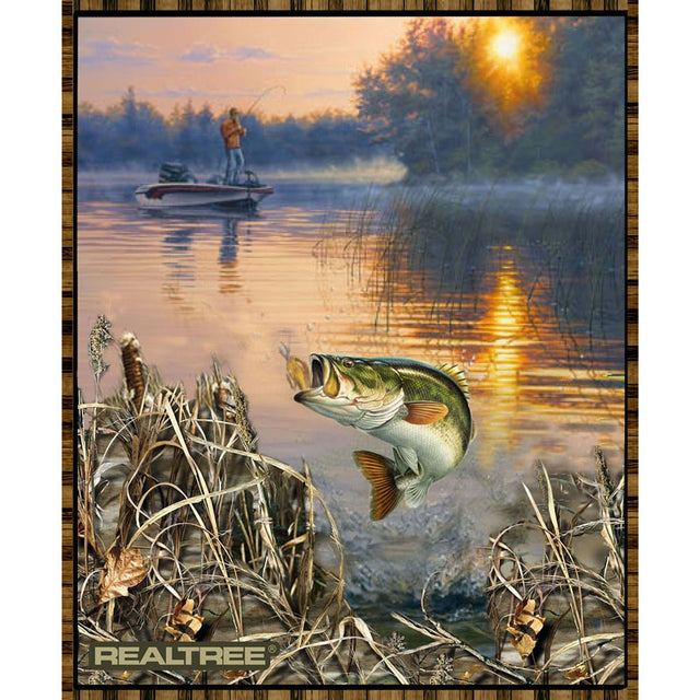 Realtree - Bass Fishing Panel