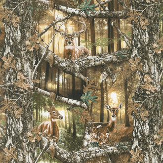 Realtree - Daybreak Edge Animals Multi Yardage