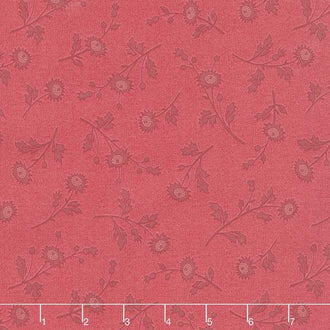 Red Elegance - Textured Red Yardage